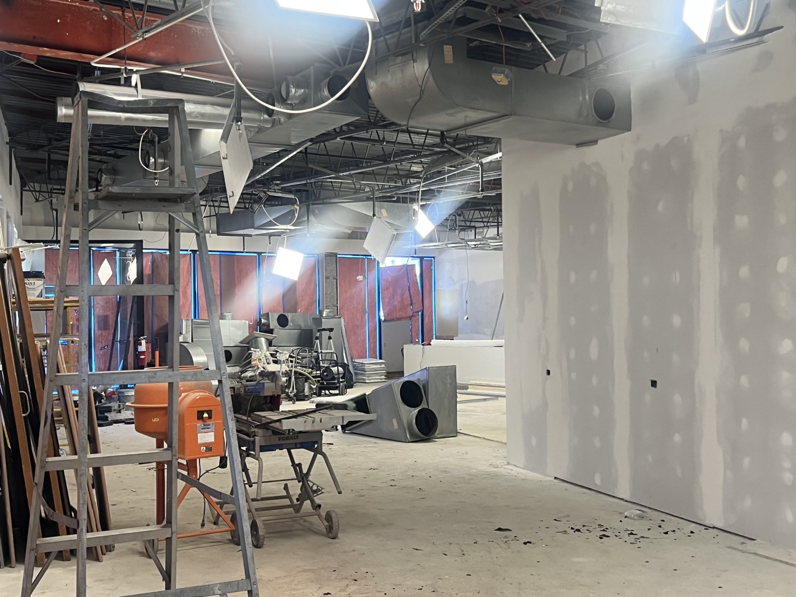 Commercial ventilation work
