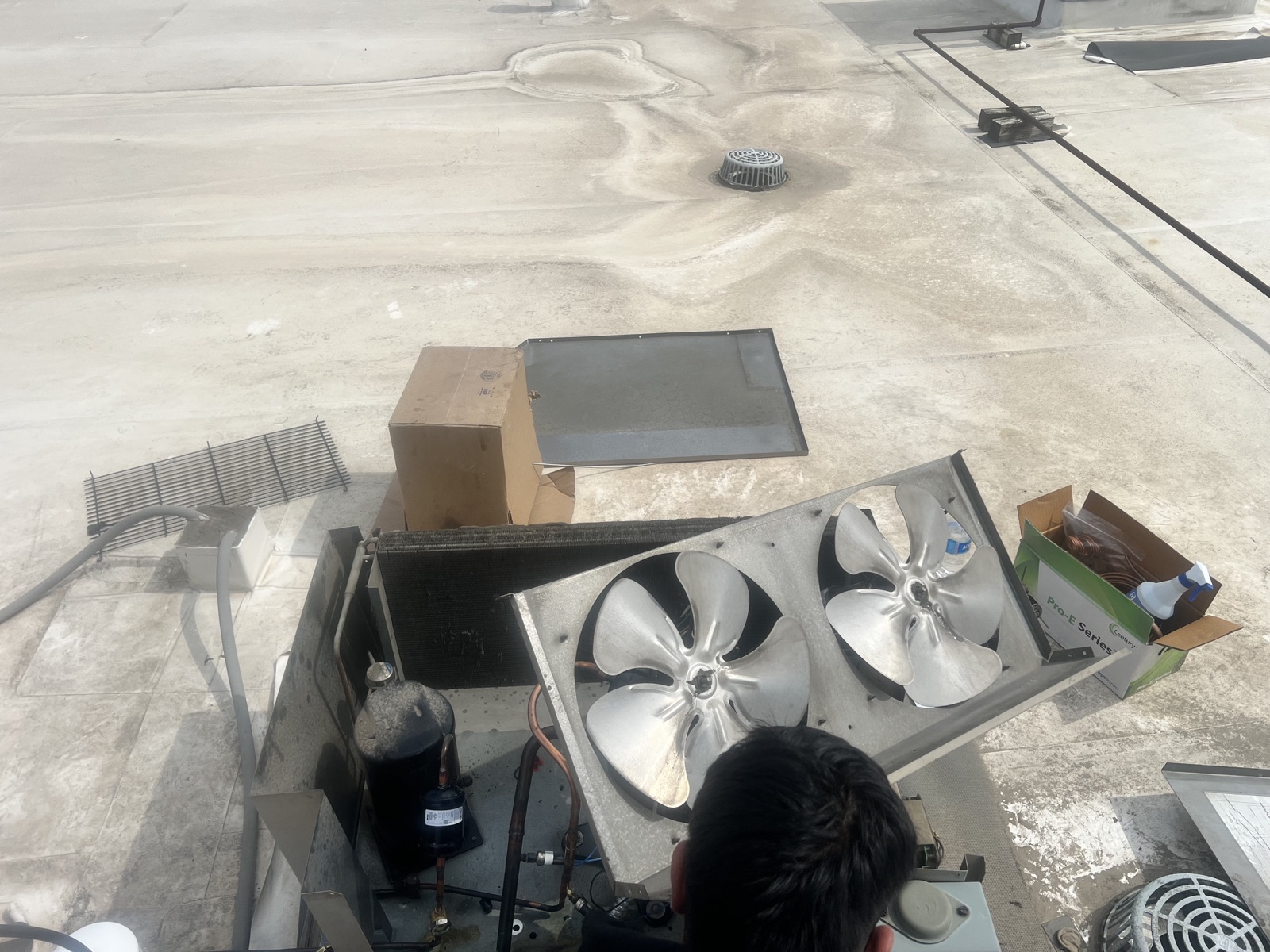 Walk-in cooler repair